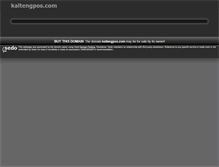 Tablet Screenshot of kaltengpos.com